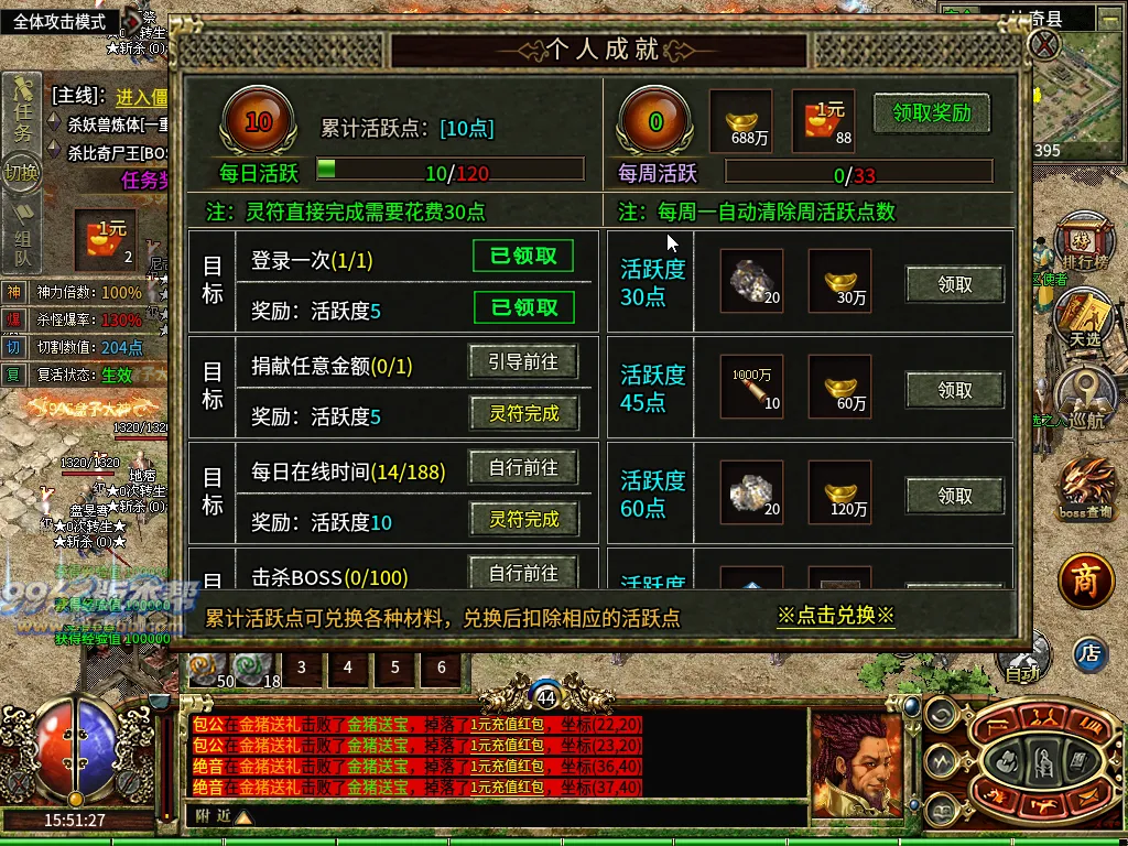 印象攻速(盒子排名前六)